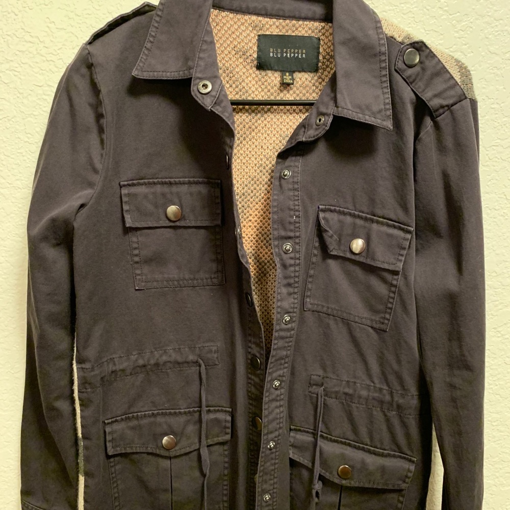 Blu Pepper Utility Jacket